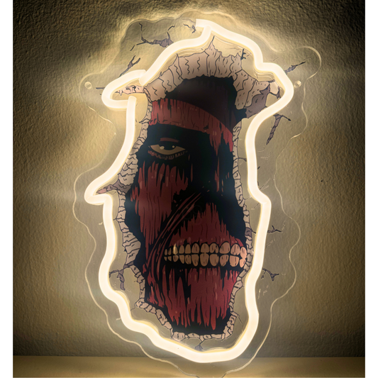 Zenin Decor | LED Attack on titans - Titan in Wall