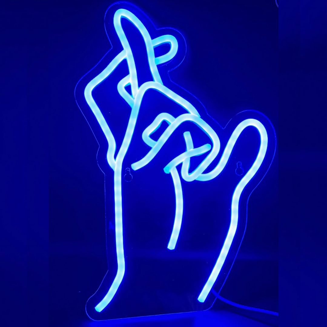 Zenin Decor | Domain Infinite Void Hand Sign LED