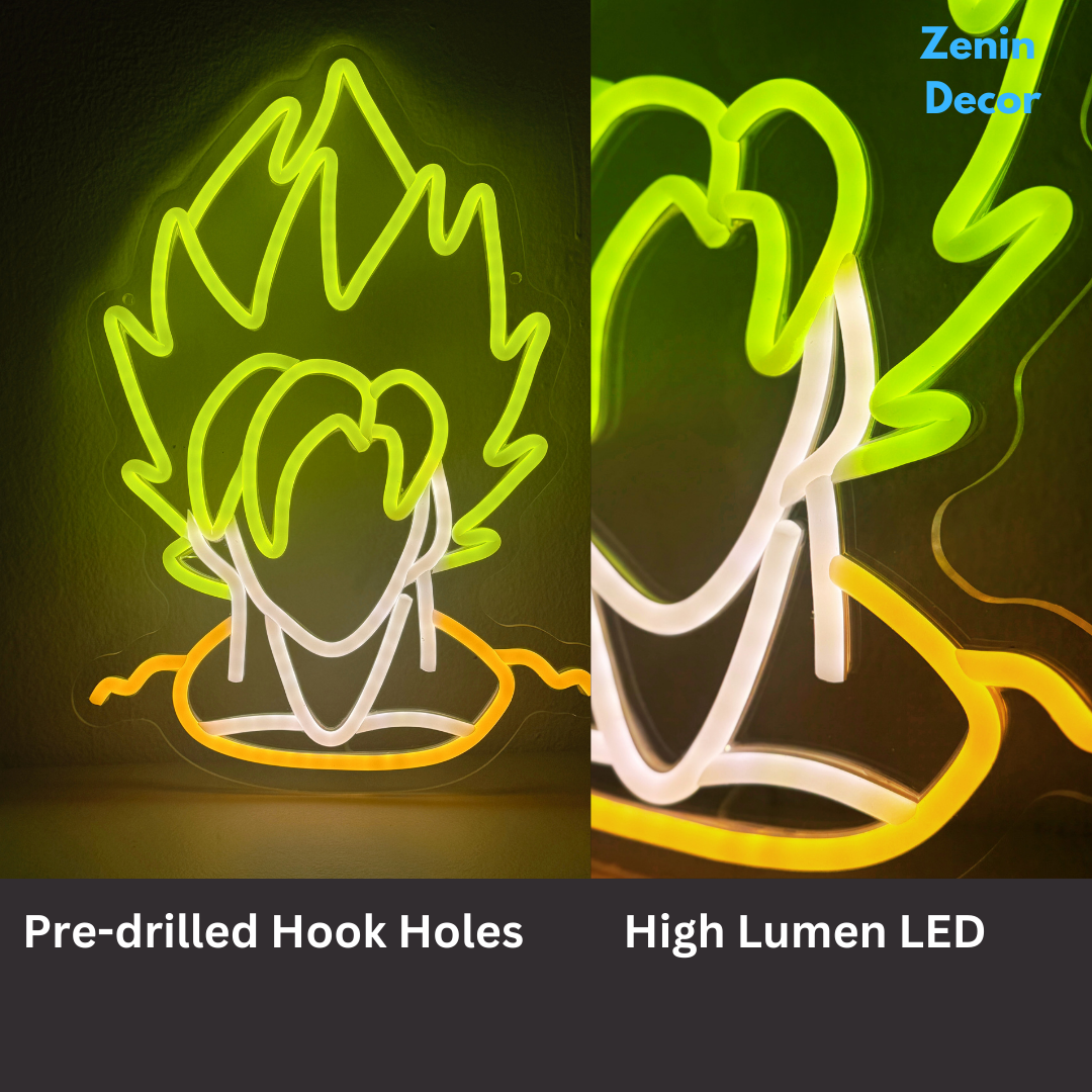 Zenin Decor | Anime Super Fighter LED - Dragon Decorations