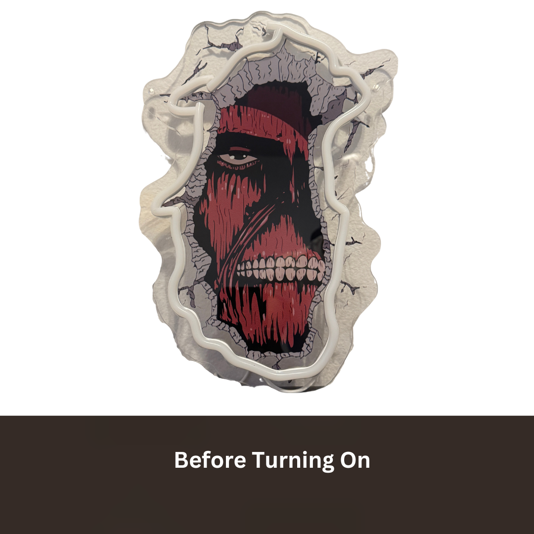 Zenin Decor | LED Attack on titans - Titan in Wall